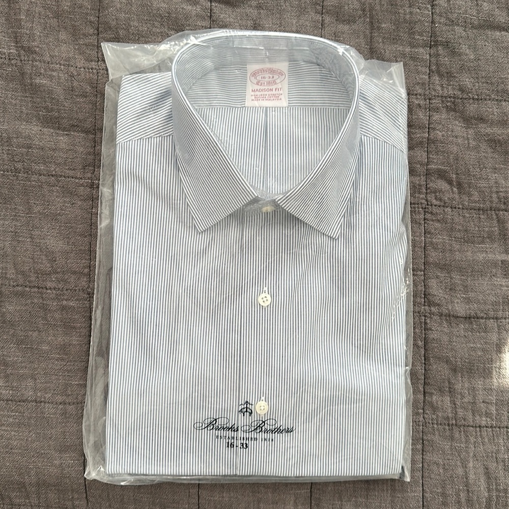 Brooks Brothers Dress Shirt—size 16 neck. New